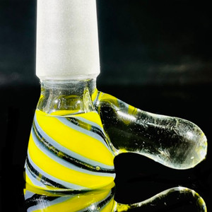 Wag 4-hole flower slide  Yellow/purple/black