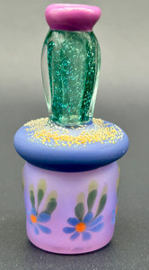 Sarita glass cactus chillum  #1
