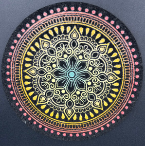 Moodmat Desert Les Fleurs 8" Circle