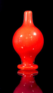 Coojo Glass Ball Bubble Cap Red