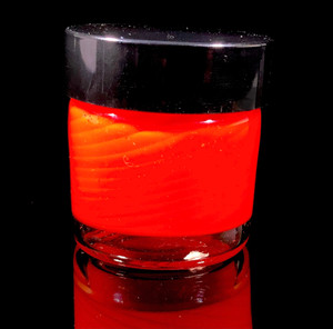 Hardman Glass Terp/Nugg Jar Red