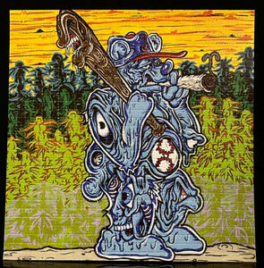 Aaron Brooks x Vincent Gordon Melty Bros Cubbie Bear Blotter Paper