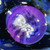 Big Z Glass space lock w/marble and Millie 