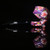 Sarita Glass Pink Dichro Floral Sherlock 
