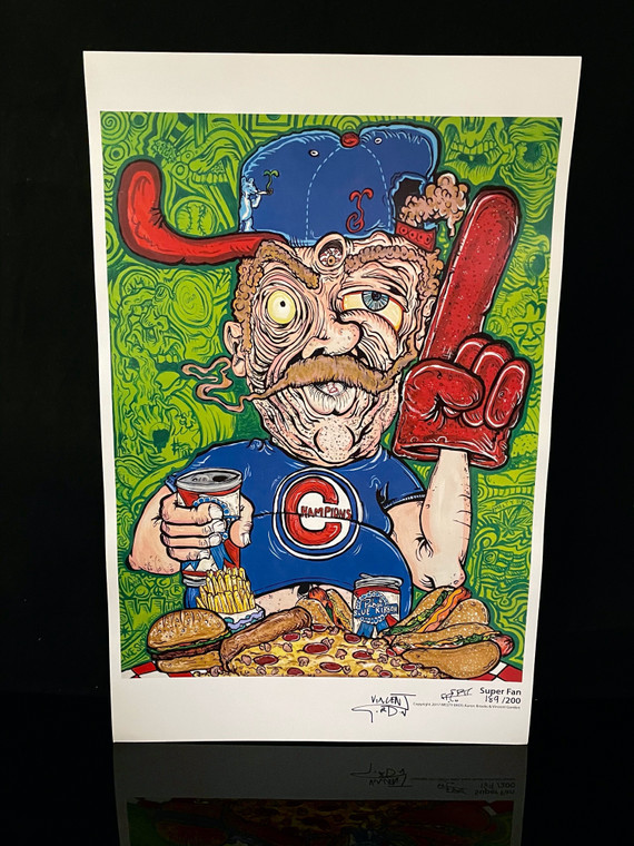 Vincent Gorden & Aaron Brooks Melty Bros Wook Cubs Fan