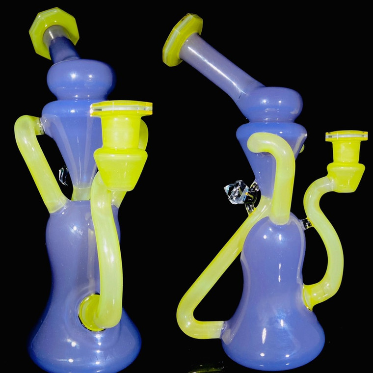 Moo Glass Channel Recycler in Hulk Smash