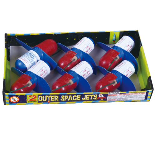 OUTER SPACE JET 2 STAGES