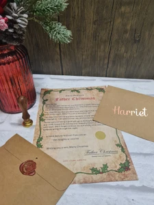 Personalised letter from Father Christmas