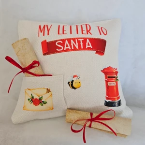 Letter to Santa Pocket Cushion
