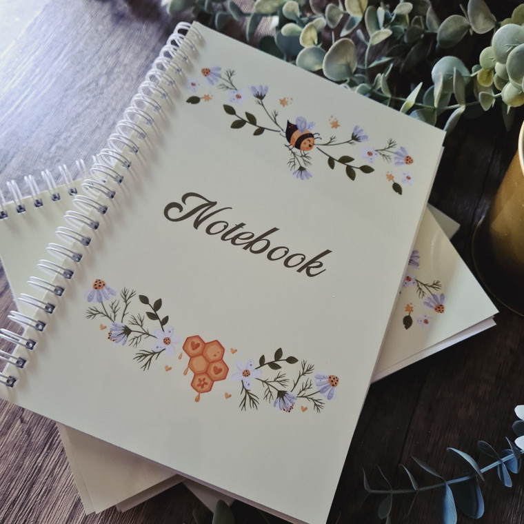 Bee themed Notebook