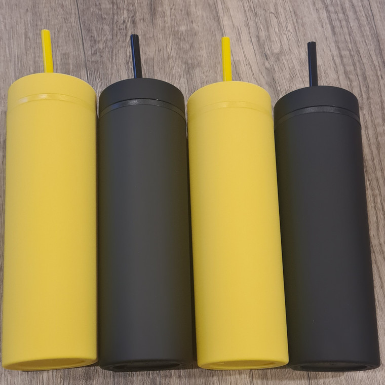 16oz/475ml BPA Free Acrylic Skinny Style Tumbler
