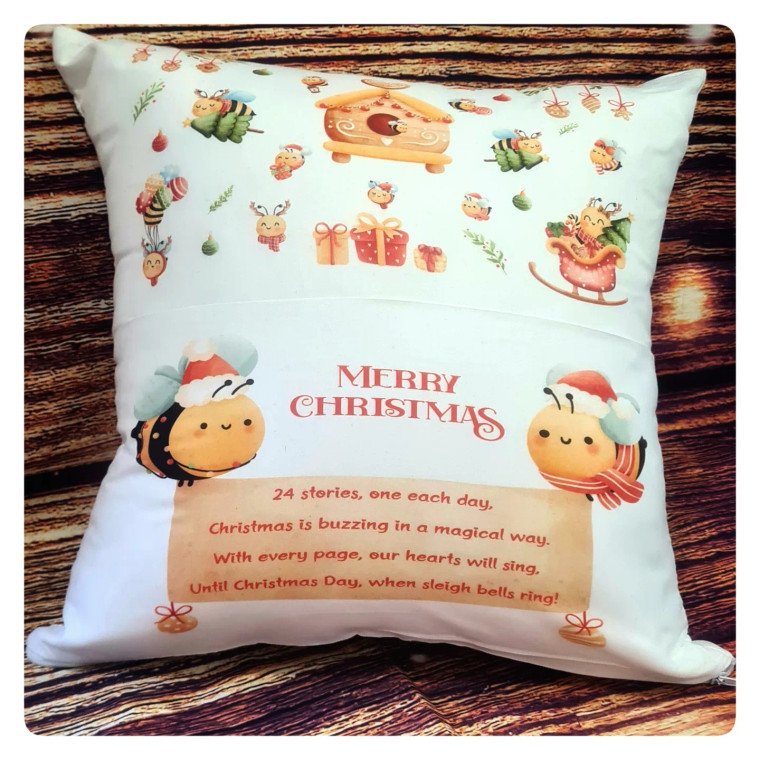 Christmas Reading Cushion