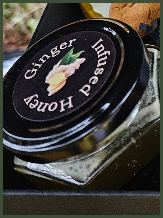 UK Wildflower Honey infused with Ginger