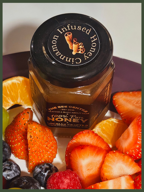 UK Wildflower Honey infused with Cinnamon
