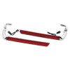 Letric Lighting Saddlebag Side Marker LED Chrome/Red - LLC-SSML-02 Photo - Primary