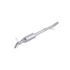 MBRP 2024+ Ford Ranger 2.3L EcoBoost 3in Single Rear Turn Down Aluminized Steel Cat-Back Exhaust - S5273AL Photo - Primary