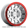 Method Beadlock Ring - 18in Forged - Style 1 - Red - GR-10018-R Photo - Close Up