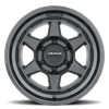 Method MR708 Bead Grip 17x8.5 / 0mm Offset / 5x5 BP / 71.5mm CB - Gloss Titanium - MR70878550800 Photo - Primary