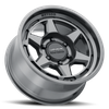 Method MR708 Bead Grip 17x8.5 / 0mm Offset / 5x5 BP / 71.5mm CB - Gloss Titanium - MR70878550800 Photo - Close Up