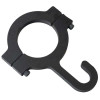 Moroso 1.500in Bar Diameter Billet Aluminum Black Anodized Helmet Hook - 61780 User 1