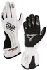 OMP ONE EVO X GLOVES FIA 8856-2018 ORANGE / BLACK SZ L - IB0-0775-A01-096-L Photo - Primary