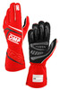 OMP FIRST GLOVES FIA 8856-2018 MY2025 NAVY BLUE / CYAN SZ XL - IB0-0776-B01-244-XL Photo - Primary