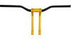 Performance Machine Phatbar H-Bar Assy, 11-1/2in Riser, 1-1/4in Bar, Int Wire, Gauge Mnt - Gold Ops - 0208-2197M-SMG User 1