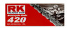 RK Chain RK-M 420-130L - Natural - 420-130 Photo - Primary