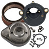 S&S Cycle 2023 CVO M8 Touring Models w/ VVT Stealth Air Cleaner Kit w/ Lava Chrome Teardrop - 170-0797 Photo - Primary