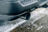 Corsa 25-26 Ram 2.5in Stainless Steel Sport Cat-back Dual Rear Exit 5.0in Black Tips - 21309BPC Photo - Mounted