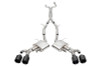 Corsa 22-25 Cadillac CT4 V Blackwing 3in Active Valve Cat-Back - 4.5in Carbon Fiber Black Tip - 21317CFBLK Photo - Primary