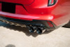 Corsa 22-25 Cadillac CT4 V Blackwing 3in Active Valve Cat-Back - 4.5in Carbon Fiber Black Tip - 21317CFBLK Photo - Mounted