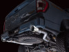 AWE Tuning 2021+ Ford F150 Tremor w/ Bumper Cutouts 0FG Resonated Cat-Back w/ Chrome Silver Tips - 3015-32402 Photo - Mounted