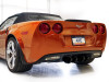 AWE Tuning 05-07 C6 Chevrolet Corvette 6.0L Touring Edition Axle-Back Exhaust w/ Diamond Black Tips - 3015-43660 Photo - Mounted