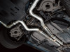 AWE Tuning 21-23 Ford Mustang Mach 1 SwitchPath Cat-Back Exhaust w/ Quad Chrome Silver Tips - 3025-42551 Photo - Mounted