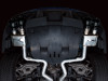 AWE Tuning 21-23 Ford Mustang Mach 1 SwitchPath Cat-Back Exhaust w/ Quad Diamond Black Tips - 3025-43551 Photo - Mounted
