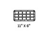 DV8 Offroad Universal Molle Panels - 11In x 6In - UNMP-03 Photo - out of package