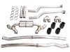 AWE Tuning BMW G90/G99 M5 Touring Edition Cat-Back Exhaust - Diamond Black Tips - 3015-43790 Photo - out of package
