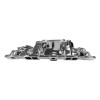 Edelbrock Chevy SB Performer EPS Intake Manifold w/ Oil Fill Tube - Chrome Plasma - 2703-CP Photo - Primary