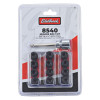 Edelbrock Exhaust Header Bolts 3/8in-16 X 3/4in, Black Oxide W/ Allen Socket - 8540 Photo - Primary
