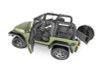 Husky Liners 97-06 Jeep Wrangler TJ / 04-06 LJ (w/Ctr Cnsl w/o Heat Shld) Guardian Impact Jeep Liner - HBTTJ97F Photo - Mounted