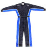 Racer Suit 2015 1pc Black/Blue Medium