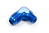 90 Deg 10 AN to 3/8in Pipe Alum Adapter