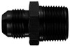 Str Alum #6 Flare 1/4in Black
