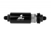 8an Inline Fuel Filter 100 Micron 2in OD Black