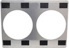 Aluminum Fan Shroud 25-3/4x18-3/4 Dual 12