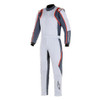 Suit GP Race V2 Silver / gray Red XX-Lrg / 3X-Lrg