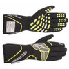 Tech-1 Race Glove Medium Black / Yellow Fluo