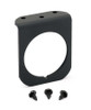 Autometer 2-1/16in Black 1-Hole Gauge Panel - 2236