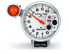 Autometer Sport-Comp 5 inch 10K RPM Shift Light Silver Tach - 3911